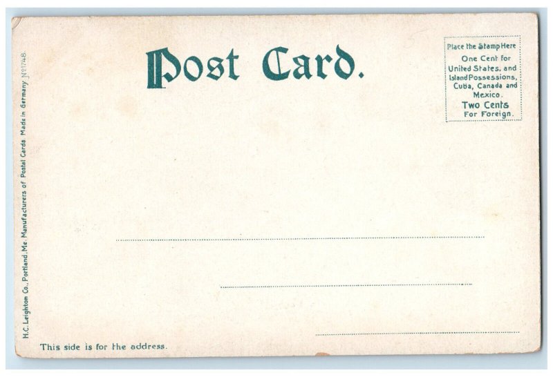 c1905 Farnham Bridge Richfield Springs New York NY Antique Unposted Postcard 