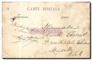 Old Postcard Paris Parc Monceau Ruins