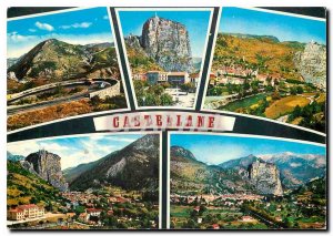 Postcard Modern Col Lecques Place and Roche Le Verdon General view General vi...