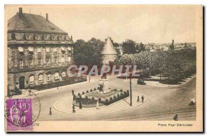 Old Postcard Metz Place Paul Deroulede