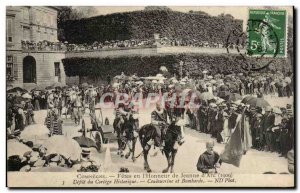 Compiegne Old Postcard Fete in the & # 39honneur Jeanne d & # 39arc Defile th...