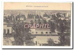 Morocco Kenitra Old Postcard General view South East coast