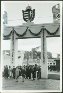 Hitler von Horthy Dedicating Navy Ship Prinz Eugen Photo Lot 40943