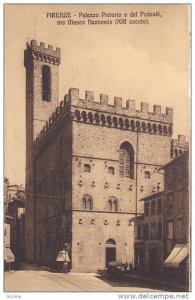 Palazzo O Del Podesta, Ora Museo Nazionale (XIII Secolo), Firenze (Tuscany), ...