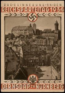 3rd Reich 1934 Nuernberg Reichsparteitag Nuremberg Rally Day Propaganda Ca 83551