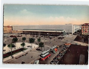 Postcard Terminus station square, Rome, Italy