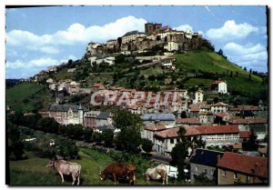 Modern Postcard Picturesque Cantal Saint Flour Vue Generale