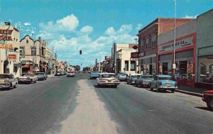 Street Scene US Highway 54 Tucumcari New Mexico 1970c postcard