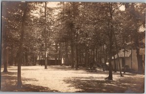 Lynn Cottage, Cottage Grove, Congamond Lake Southwick MA Vintage Postcard T22