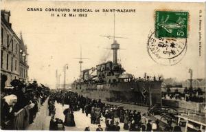 CPA Grand Concours Musical de St-NAZAIRE 11 & 12 Mai 1913 (222392)