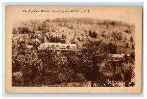 c1910's The Rip Van Winkle Pine Hill Catskill Mountains New York NY Postcard