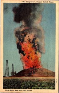 POSTCARD SCENE Corpus Christi Texas TX AM3979