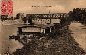 CPA CREIL - Le Grand Pont (291021)