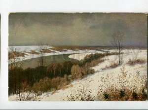 3131939 RUSSIA First Snow by POLENOV Vintage color PC