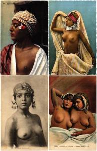 ALGERIA ALGERIE ETHNIC NUDES NUES AFRIQUE AFRICA 39 Vintage Postcards pre-1940