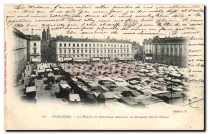 Toulouse Postcard Old Capitol Square during walking (North side)