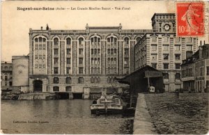 CPA NOGENT-sur-SEINE - Les Grands MOULINS Sassot (71259)