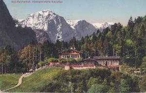 B80113 bad reichenhall alpengatstatte schroffen germany  front/back image