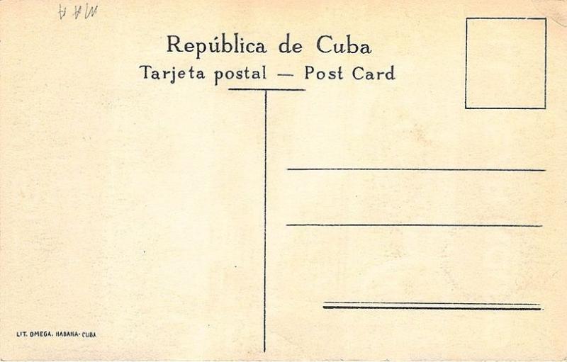 Visit Cuba All Year 'Round Paradise Signed R. Lillo Poster Type Postcard
