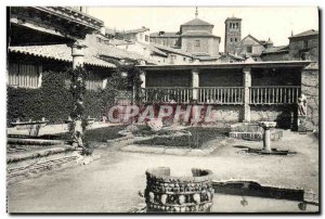 Postcard Old Toledo Casa del Greco Garden