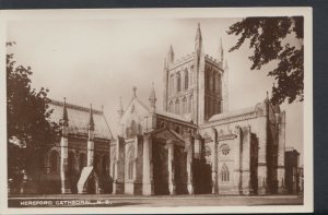 Herefordshire Postcard - Hereford Cathedral, North East View  RS7851