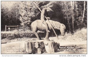 California Trees Of Mystery Park End Of The Trail Carved From Giant Redwood R...