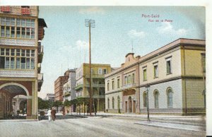 Egypt Postcard - Port-Said - Rue De La Poste - Ref 20364A