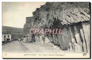 Postcard Old Saint Flour The Organs basaltic rocks