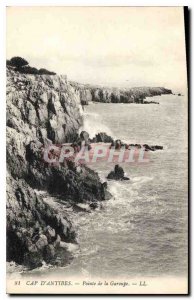 Postcard Old Pointe Cap d'Antibes Garoupe