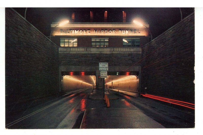 MD - Baltimore. Harbor Tunnel, Fairfield (Southern) Portal