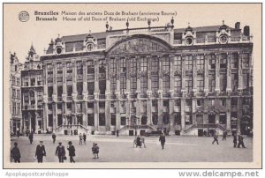 Belgium Brussels Market House Of Old Ducs Of Brabant Old Exchange