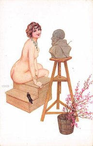 Artist Signed Raphael Kirchner (AUS) Delta Fine Art Co. Artist Signed unused 