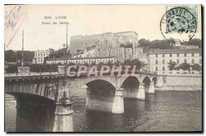 Postcard Lyon Old Bridge Serin