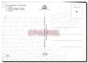 Postcard Modern Mediterranean Languedoc its Beaches