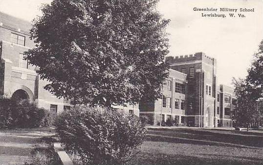 West Virginia Lewisburg Greenbrier Military School Albertype