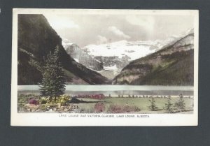 Real Photo Post Card Ca 1901 Lake Louise Canada Victoria Glacier Alberta UDB