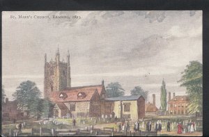 Berkshire Postcard - St Mary's Church, Reading    RS4423