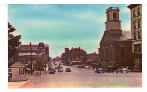 NH - Nashua. Main Street looking South ca 1952