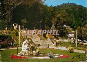 Modern Postcard Bagneres de Bigorre (H P) Esplanade Gardens baths The Drinker