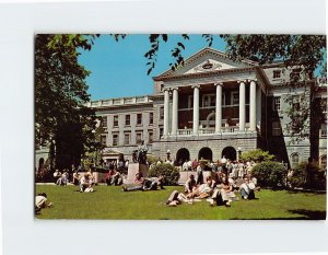 Postcard Bascom Hall, University of Wisconsin, Madison, Wisconsin