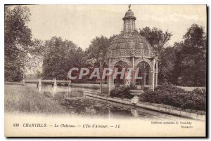 Old Postcard Chantilly Chateau L'lle Love