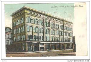 Exterior, Russel-Lamson Block,Waterloo,Iowa,PU-1907