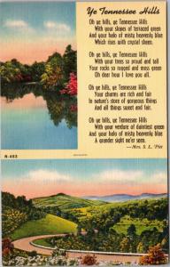 Ye Tennessee Hills - Poem by Mrs. S. L. Pitt