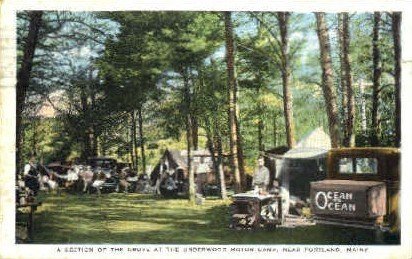 Grove, Underwood Motor Camp in Portland, Maine