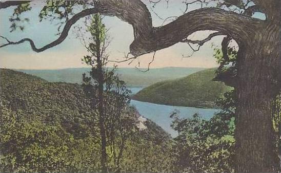 New York Bear Mountain Park The Higlands Of The Hudson From Anthonys Nose Alb...