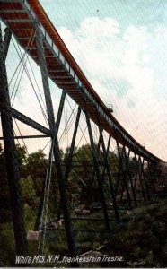 New Hampshire White Mountains Frankenstein Trestle