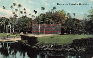 HI, Honolulu, Hawaii, Entrance To Moanalua, Hawaii & South Seas Pub No 14701