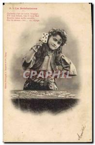 Postcard The Old Child bohemienne