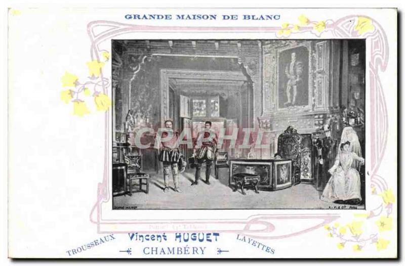 Postcard Old Theater Fatherland! Vincent Huguet Chambery