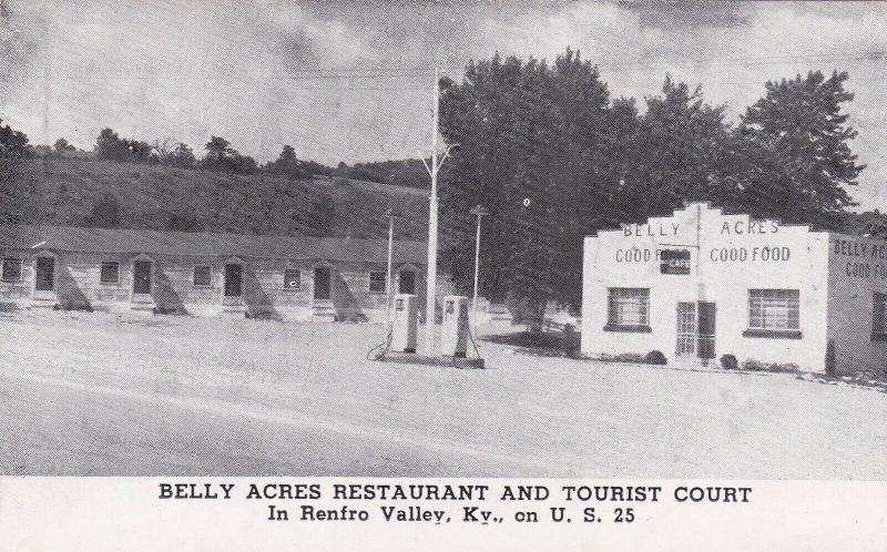 Kentucky Renfro Valley Belly Acres Restaurant Tourist Court & Gas Station sk6671